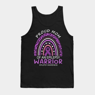 Proud Mom Of An Epilepsy Warrior, Epilepsy awareness month, Epilepsy awareness day Tank Top